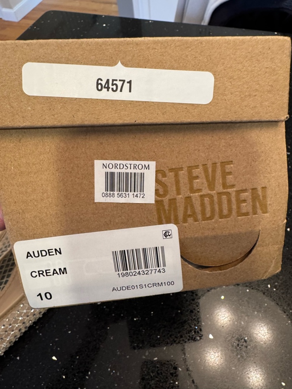 NWT -Steve Madden Nude Crystal-Studded Ballet Flats- Price is Firm - Picture 8 of 8